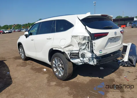 2021 Toyota Highlander Limited from USA, damaged, VIN 5TDDZRBH9MS116282